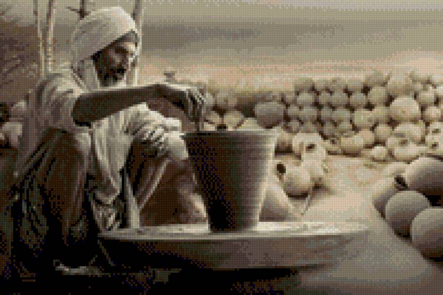 гончар - гопчар, восток - предпросмотр