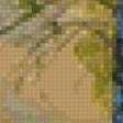 Предпросмотр схемы вышивки «березовая роща в лучах солнца» (№894092)