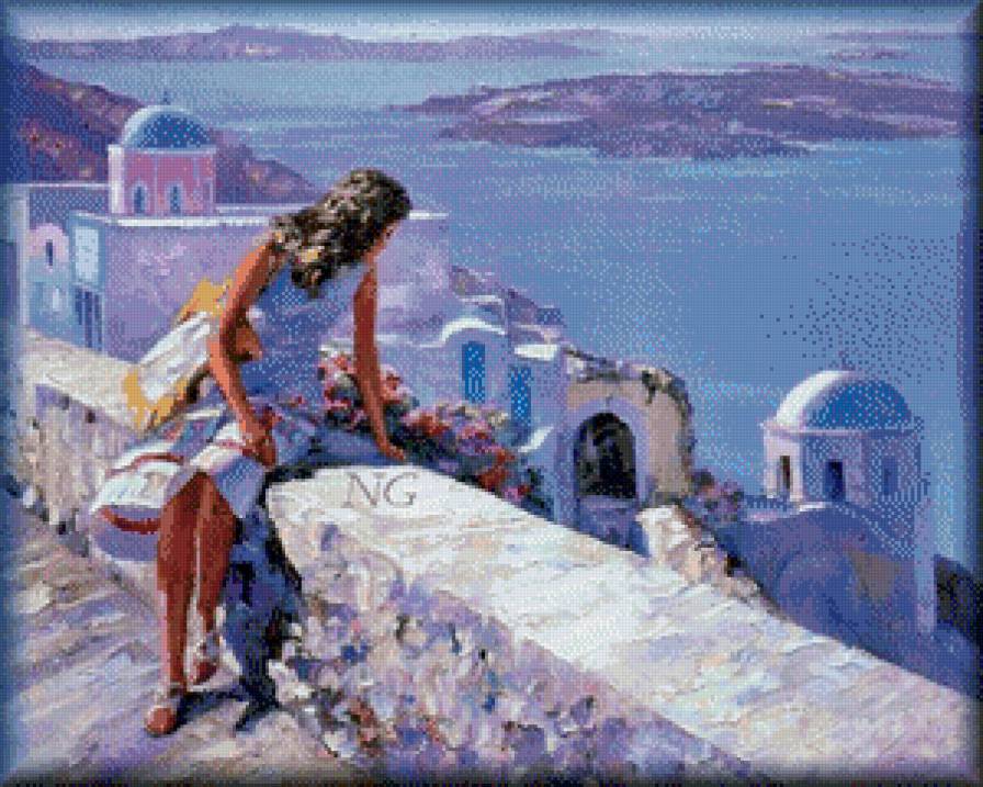 Девушка и море - люди - предпросмотр