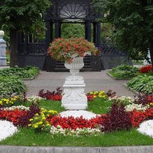 Схема вышивки «Сад Эрмитажа»