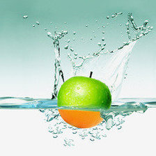 Схема вышивки «яблоко»