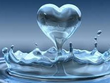 Схема вышивки «водяное сердце»