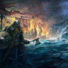 Схема вышивки «викинги»