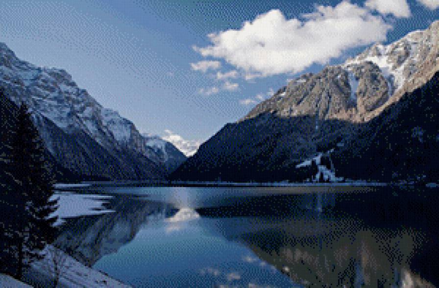 пейзаж - горы, пейзаж - предпросмотр