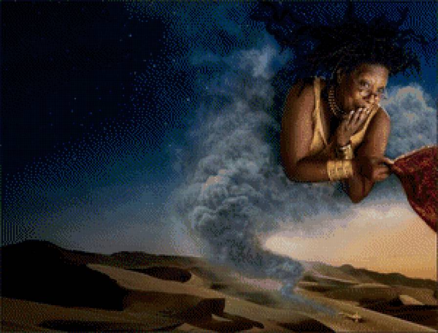 Джинн - актриса, сказки, фентези - предпросмотр