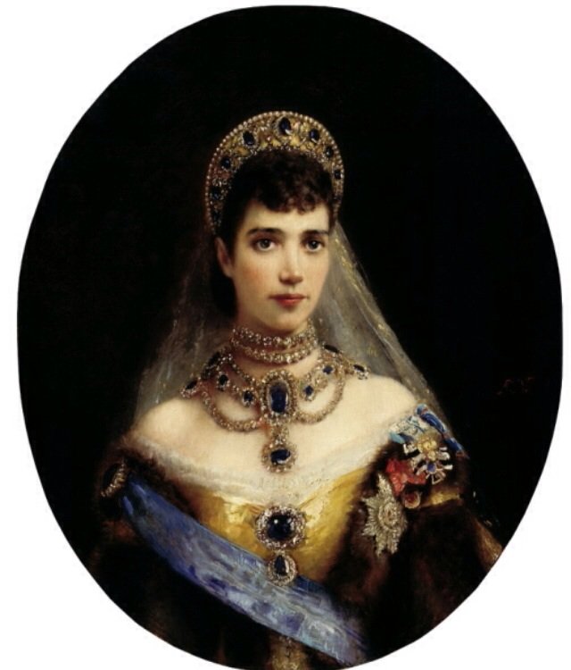 Портрет  императрицы Марии Федоровны - императрица, портрет, исторический портрет - оригинал