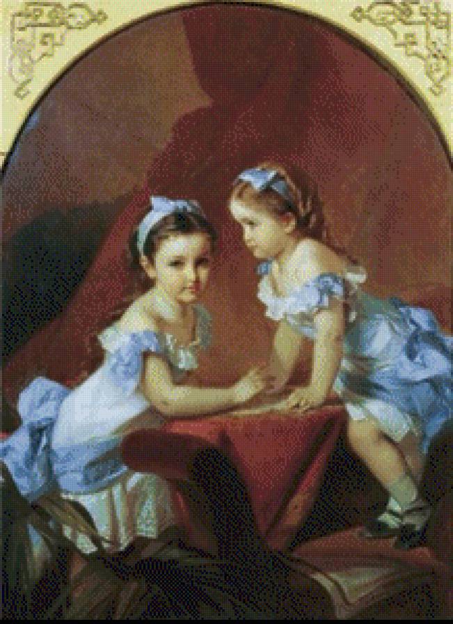 Портрет - девочки, портрет - предпросмотр