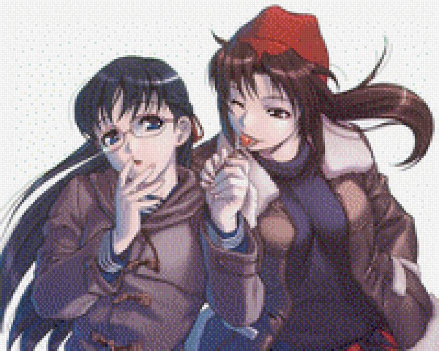 Реви и Юкио - revy, аниме, пираты черной лагуны, black lagoon, реви, юкио - предпросмотр