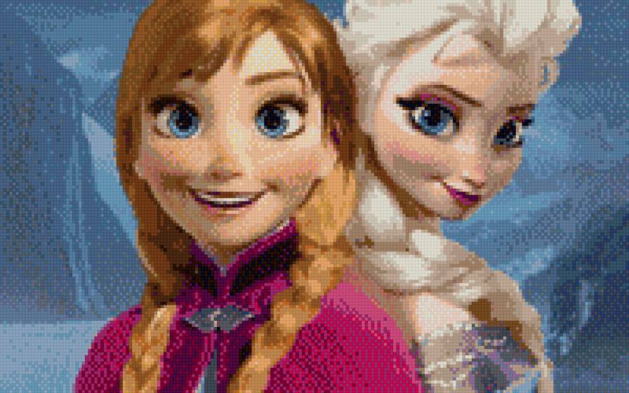 Анна и Эльза - эльза, холодное сердце, анна - предпросмотр