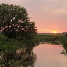 Схема вышивки «Рассвет»