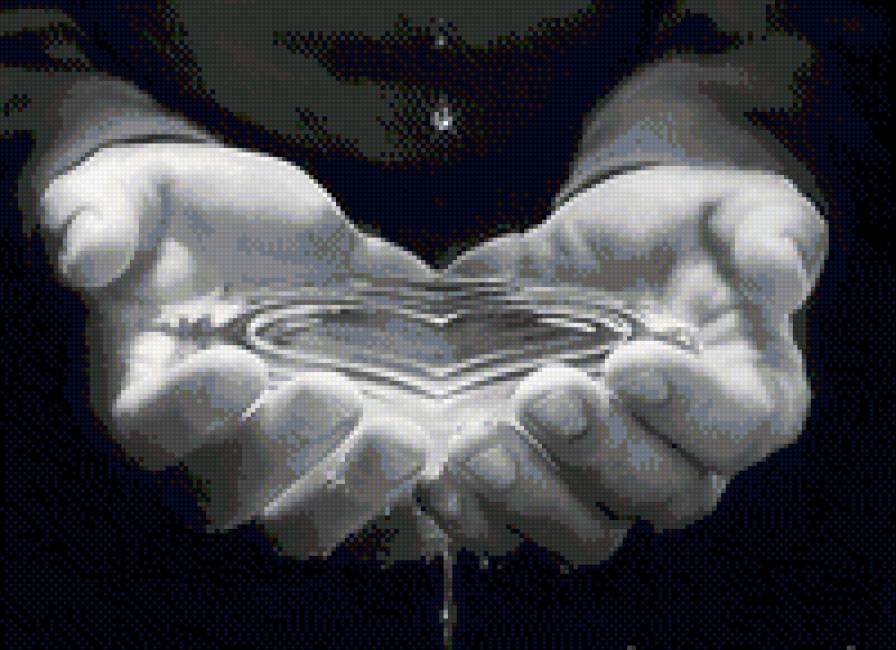 последняя капля - руки, вода, капля - предпросмотр