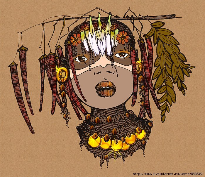 африканская девушка - девушка, африка - оригинал