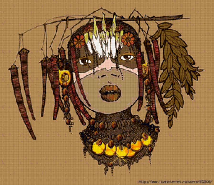 африканская девушка - африка, девушка - предпросмотр