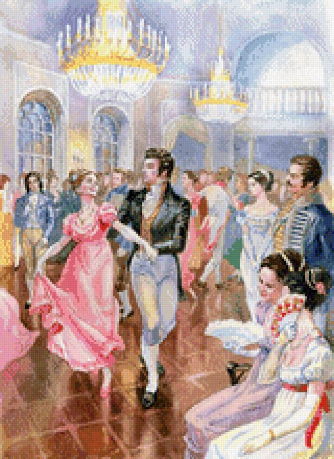 на балу - высший свет - предпросмотр