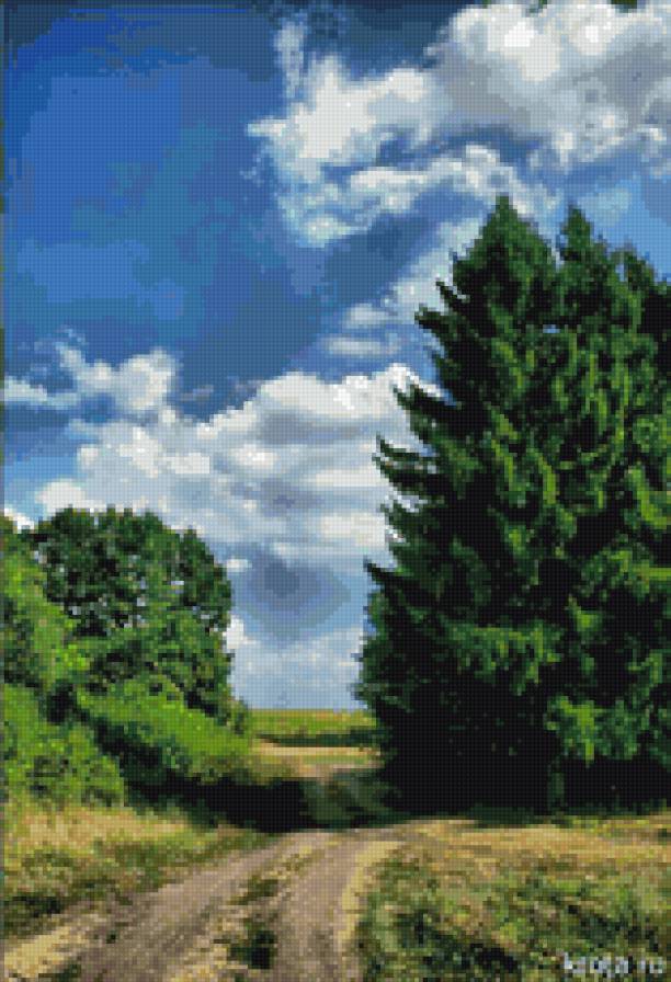 Старая тропинка - природа. тропинка, пейзаж - предпросмотр