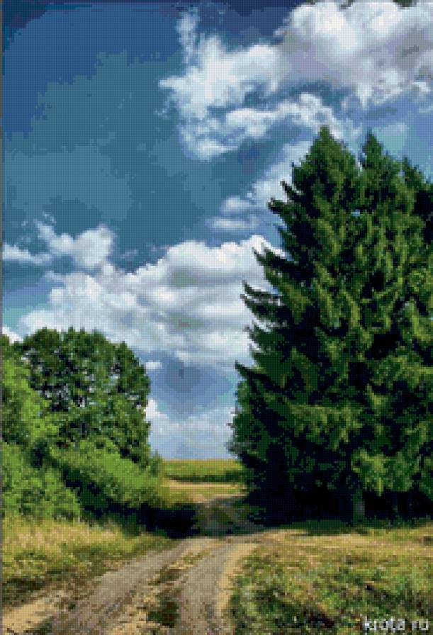 Старая тропинка - пейзаж. природа. тропинка - предпросмотр