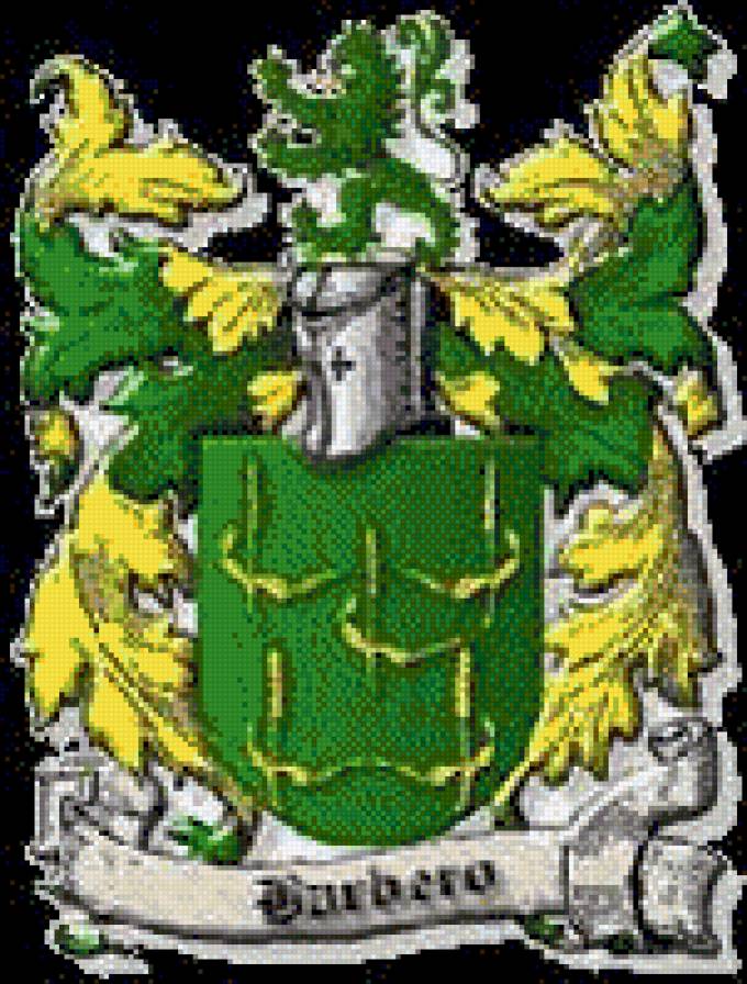 Escudo apellido barbero - emblemas - предпросмотр