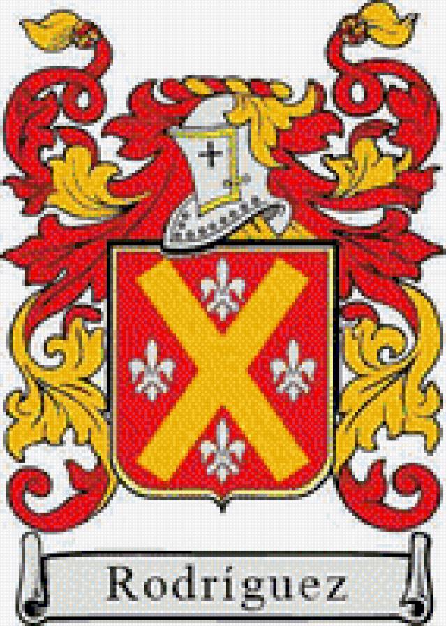 Escudo apellido Rodriguez - emblemas - предпросмотр