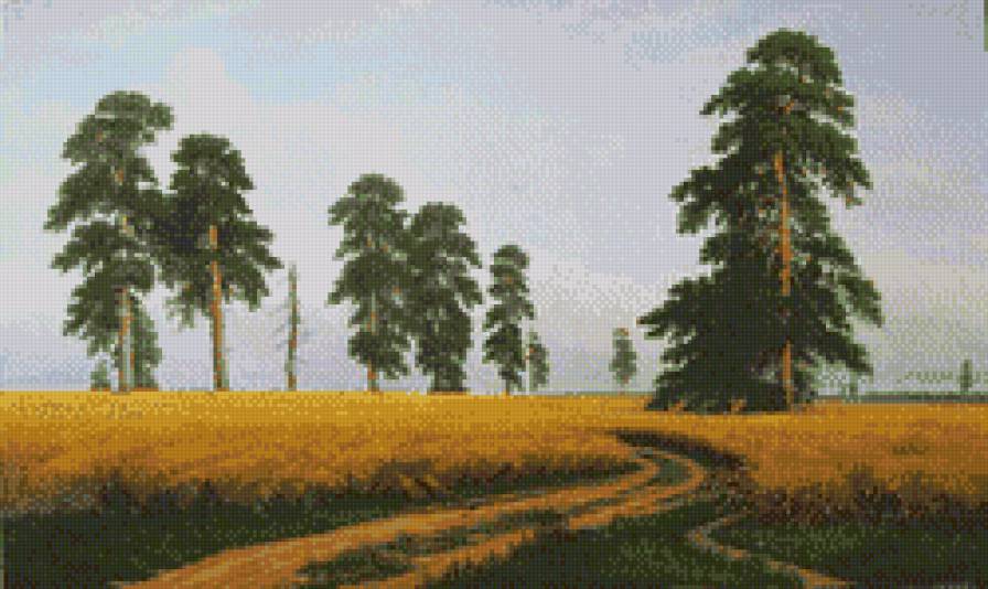 Рожь - шишкин, рожь - предпросмотр