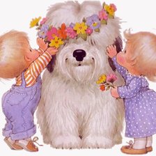 Схема вышивки «дети»