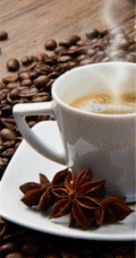 1Кофе. Часть 1 - чашка, кухня, кофе, зерна, триптих - предпросмотр