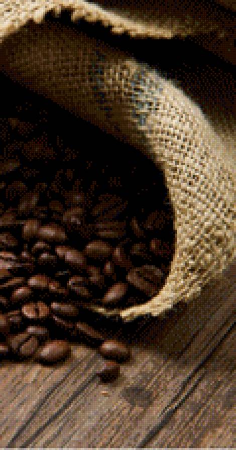 1 Кофе. часть3 - чашка, триптих, зерна, кухня, кофе - предпросмотр