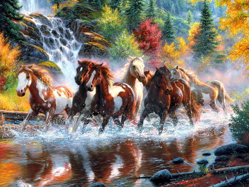 Лошади 9 - оригинал