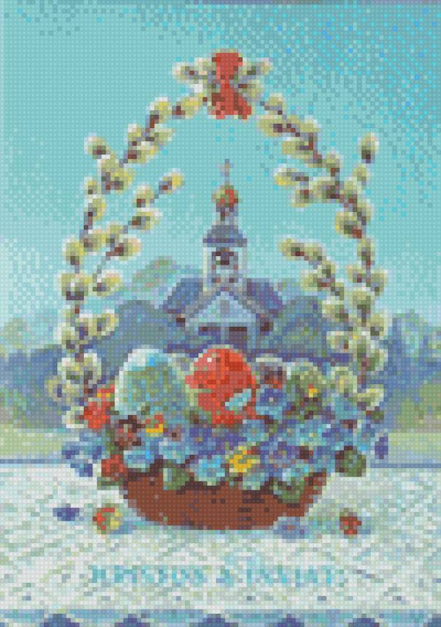 пасха - верба, пасха - предпросмотр