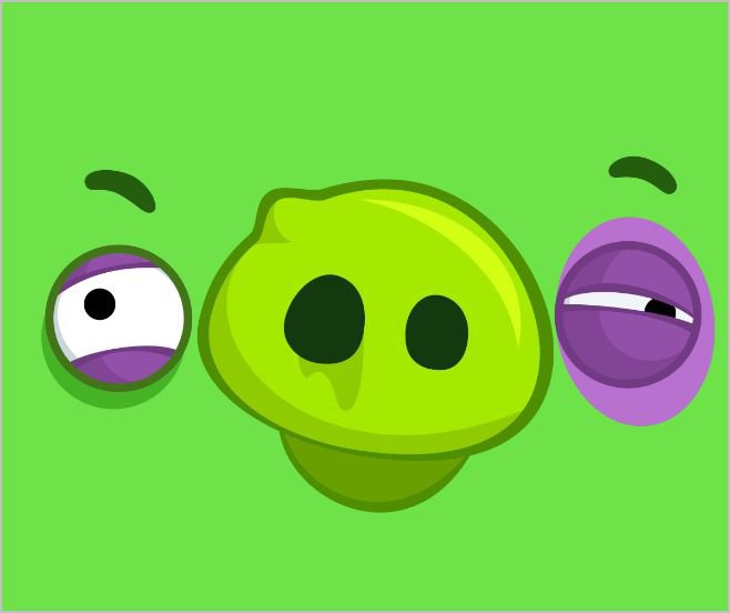 злая свинка - игра, злые птички, подущка, мультфильм - оригинал