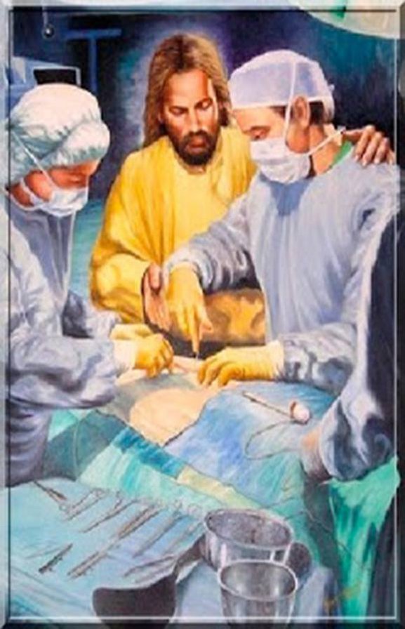 Jesus en el quirofano - religioso - оригинал