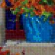 Предпросмотр схемы вышивки «дворик в цветах» (№899464)