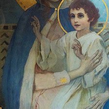Богородица кисти Нестерова
