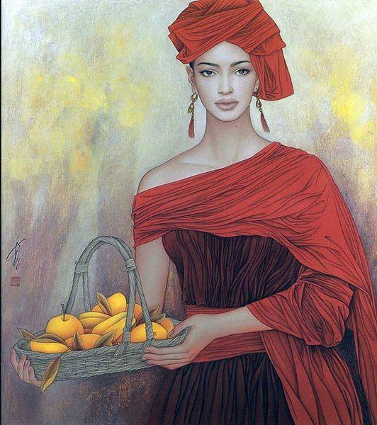 женский образ - девушка - оригинал