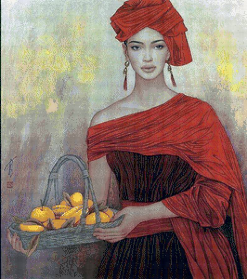 женский образ - девушка - предпросмотр