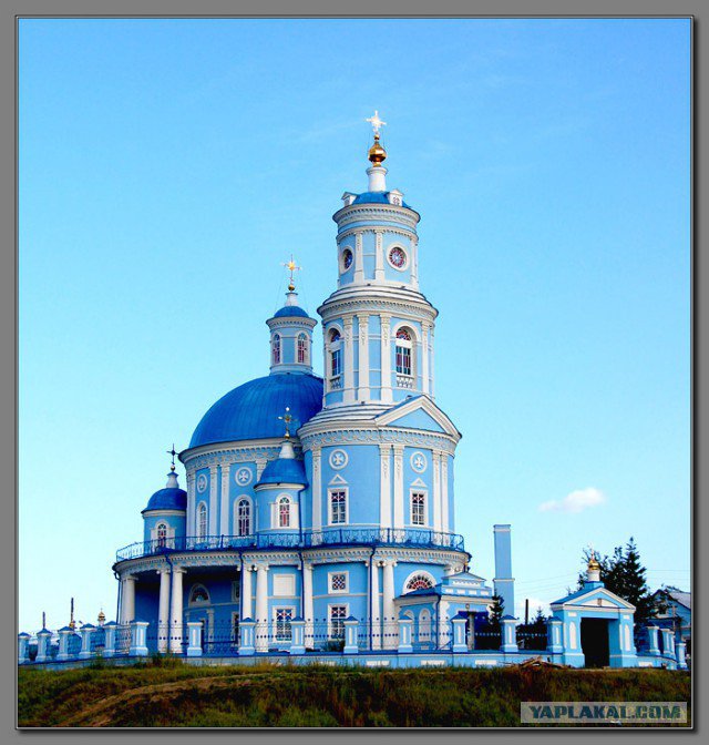 храм казанской иконы Божьей матери - церковь, религия, храм, христианство - оригинал