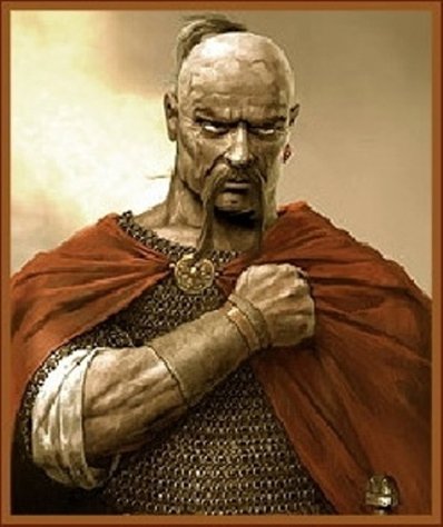 Святослав - козак, портрет, украинец, воин - оригинал