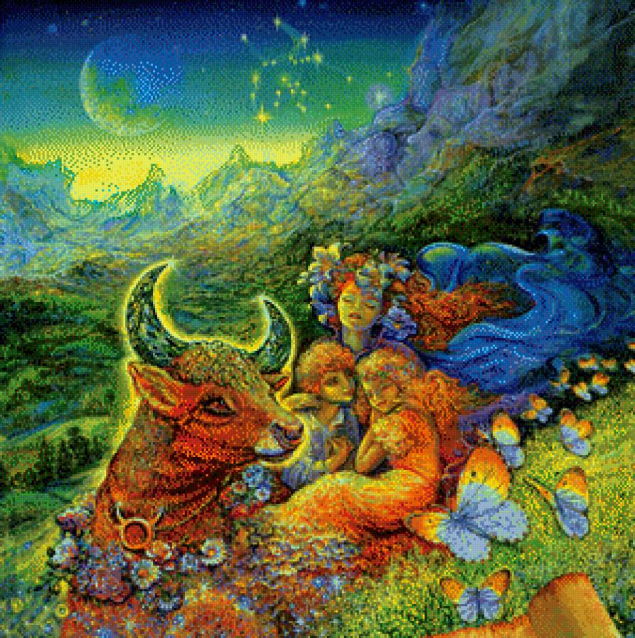 Телец Жозефина Уолл - знак зодиака, жозефина, уолл, телец - предпросмотр