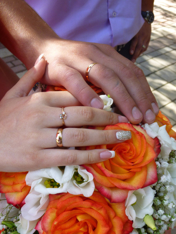 Свадебный букет - оригинал