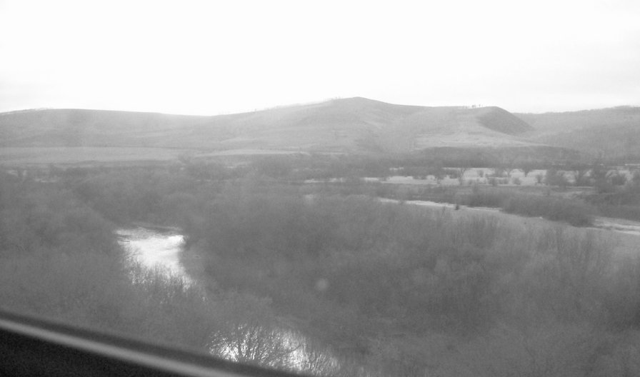 Россия из окна поезда - оригинал