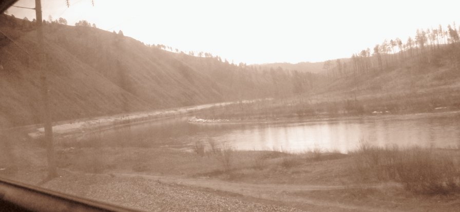 Россия из окна поезда 2 - оригинал