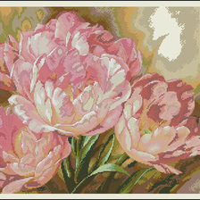 Схема вышивки «Тюльпаны»