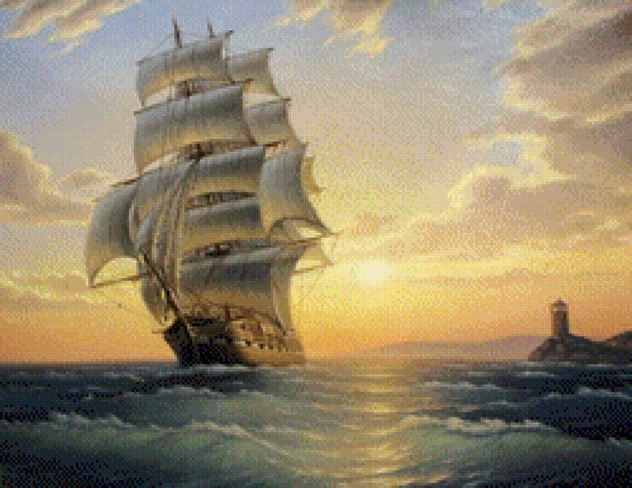 кораблик - предпросмотр