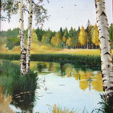 Схема вышивки «berioza»