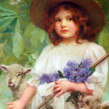 Схема вышивки «Пастушка»