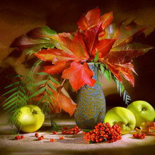 Схема вышивки «осенний натюрморт»