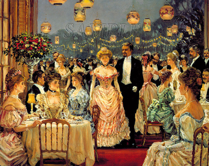 на балу - высший свет - оригинал