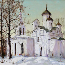 Схема вышивки «церковь_2»