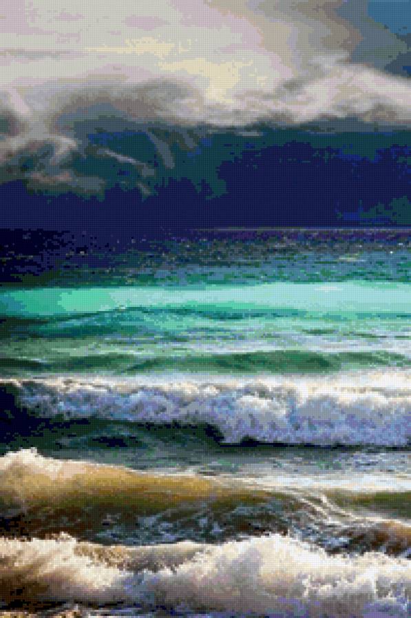 шторм - гроза, море, шторм, волны - предпросмотр
