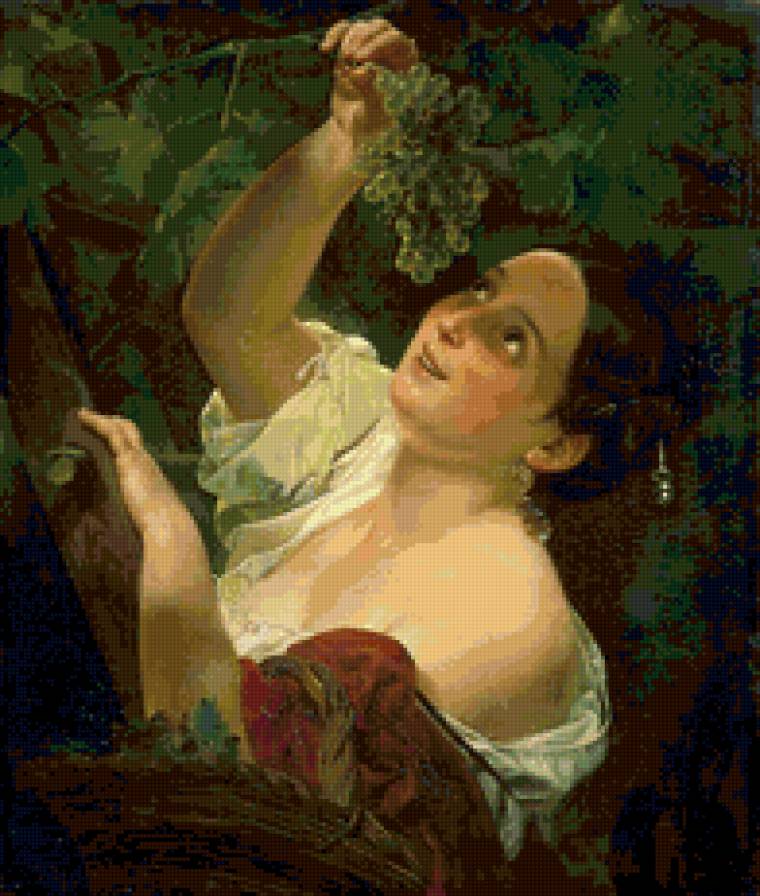 Итальянский полдень - люди. живопись - предпросмотр