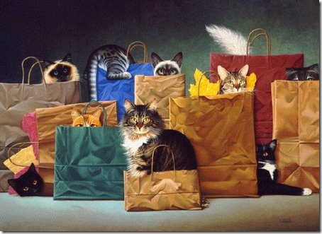 покупки - коты, кот - оригинал